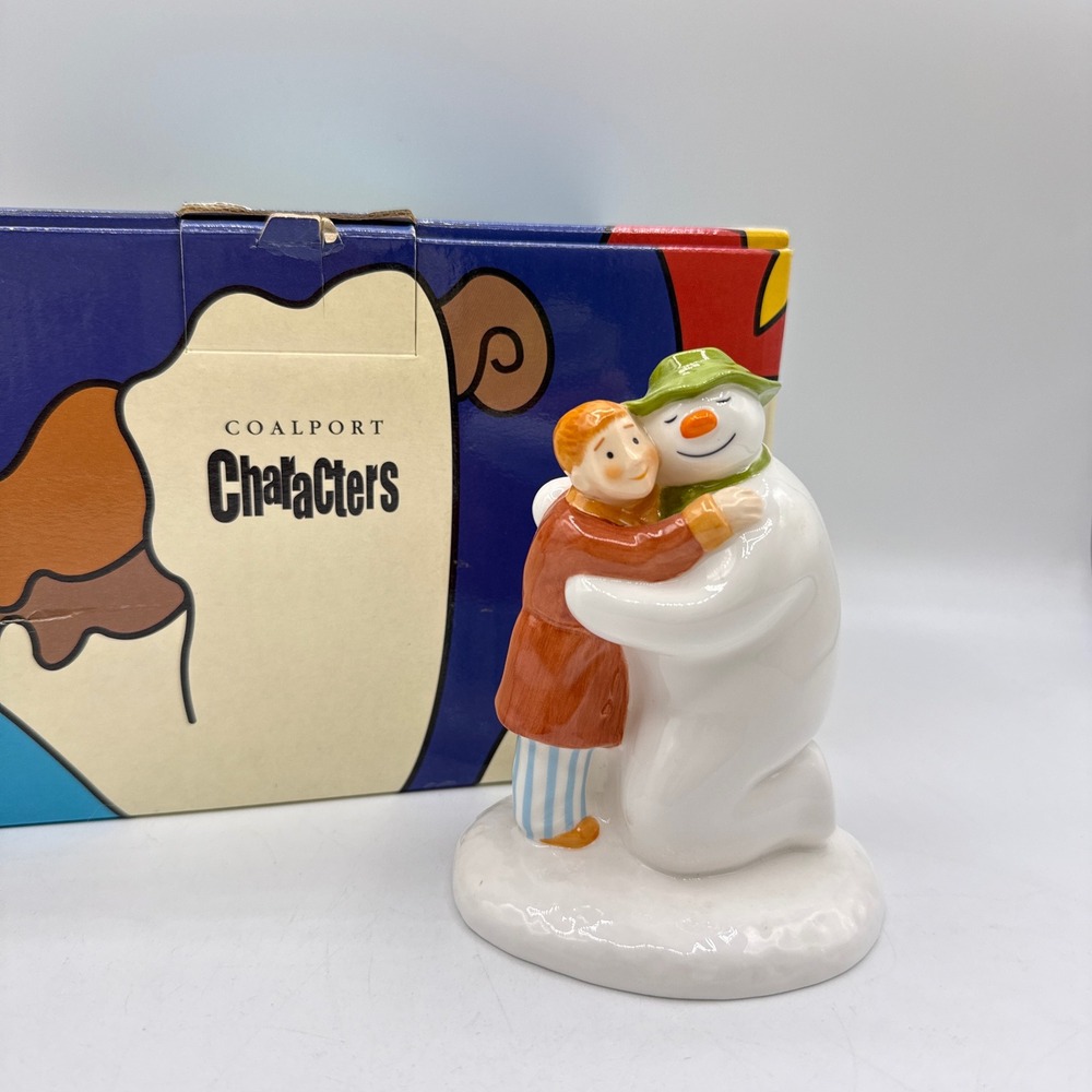 Coalport The Snowman Figurine The Special Moment SM34 2004 w/Box Collectible